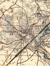 Miejscowość Goduny - Mapa